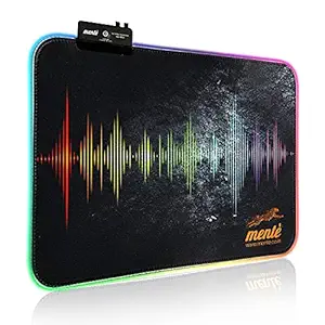 Mente Gaming Mouse Pad RGB Effects Non-Slip Rubber Base LED Mouse pad Large Size Model me-MP01