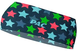 ‎P.A.C. P.A.C. Kids Headband - Funktionsstirnband, Schweißband, Outdoortuch, nahtloses Stirnband, Sport Headband, Ohrenschutz, Kinderdesigns Asterisk