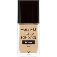 Wet n Wild - Photo Focus Foundation - Fondotinta Morbido - Copertura Intensa, Per una Pelle Impeccabile - Riduce Linee Sottil