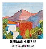 Hermann Hesse Calendarium 2019: Handlicher Tischkalender mit Aufsteller. Monat für Monat. Mit dreizehn Aquarellen des Dichters und jahreszeitlichen Gedichten by