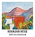 Hermann Hesse Calendarium 2019: Handlicher Tischkalender mit Aufsteller. Monat für Monat. Mit dreizehn Aquarellen des Dichters und jahreszeitlichen Gedichten by