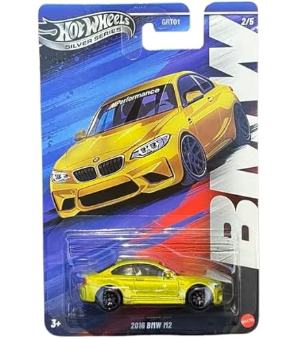 Hot Wheels BMW Serie Silver - 1992 BMW M3 - 3/5 - Condizioni Da Collezione