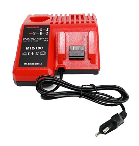 sustituir cargadores para Milwaukee M18 18 V Red 220 V Li-Ion Tool battery 48  59  1812 48  59  1807 48  59  1806 48  59  1840 2710  20