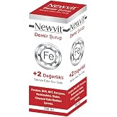 Newvit Demir Şurubu 200 mL Ke&ccedil;i Boynuzu Renkli