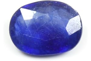 Jewelryonclick Blauer Saphir-Stein, 7 Karat, natürlicher, origineller loser Edelstein.