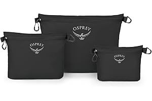 Osprey Europe Akcesoria do plecaka Uniseks Zestaw worków na zamek błyskawiczny (1 w zestawie)