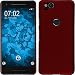Produktbild PhoneNatic Case für Google Pixel 2 Hülle Rot gummiert Hard-Case Case