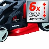 Einhell Elektro Rasenmäher GE-EM 1536 HW (1500 W, 36 cm Schnittbreite, 6-fache Schnitthöhenverstellung 25-75 mm, 40 l Fangbox, Highwheeler) - 5