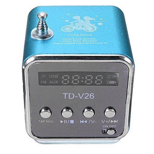 Mini TF Altavoz estéreo USB Radio FM Music Player para PC MP3 iPhone 5S 5C SAMSUNG