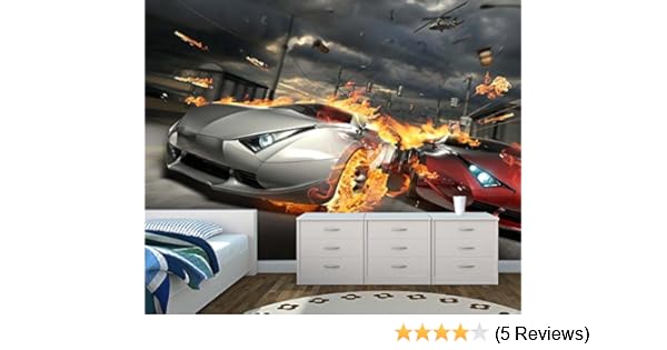 Supercars Bedroom Wallpaper