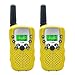 Produktbild Kinder Walkie Talkies Set, 3 KM Long Range T-388 Walkie Talkie mit 22 Kanal Funkgeräte, Top Vigor Hände frei Mini Walkie Talkies Lautsprecher für Kinder mit Taschenlampe und LCD Bildschirm (Bule)