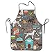 Produktbild Ocabags Unisex Waterproof Aprons Happy Dog Life Kitchen Apron Cooking Gardening