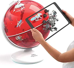 Shifu Orboot Mars - Interactive AR Globe, Space Adventure Educational Toy for Boys & Girls - STEM Toy & Gift for Kids Ages 6 - 12 Years(App Based Globe, Device Not Included) | Multi color