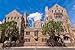 Produktbild Alu-Dibond-Bild 120 x 80 cm: "Yale university buildings in summer blue sky in New Haven, CT US", Bild auf Alu-Dibond