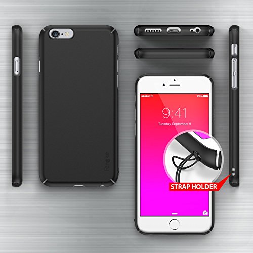 iPhone 6S Case, Ringke SLIM **Essential Ultra Thin**[1 FREE HD Screen Protector][ROSE GOLD] Perfect Fit & Scratch-Resistant Dual Coating Lightweight Hard Case for Apple iPhone 6S 4.7