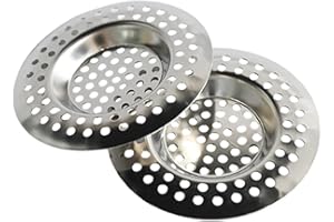 ARMO HOME Armo Kitchen Sink Strainer, Stainless Steel Drain Filter, Food Catcher, 3.6 cm, Pack of 2