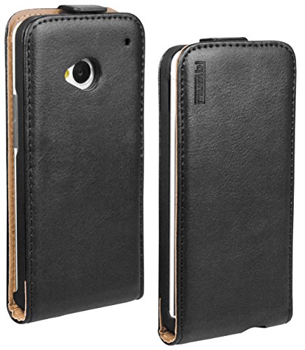 Mumbi Premium - Funda de piel con tapa para HTC One reviews Mumbi Premium - Funda de piel con tapa para HTC One