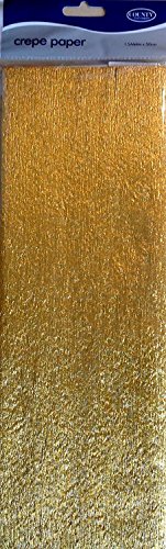 Gold Crepe Paper