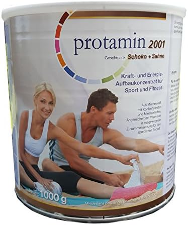 Protamin Cream and Chocolate Protein Drink Made in Germany