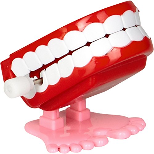 Preisvergleich Produktbild Klapper-Gebiss zum Aufziehen Wild + Cool