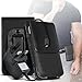 Produktbild N4U ONLINE - Samsung Galaxy Alpha Premium PU Leder Gürteltasche Schutzhülle & CE geprüft Netzladegerät - schwarz