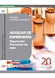 Image de Auxiliar de Enfermería Diputación Provincial de Jaén. Temario Materias Específicas (Colección 1373)