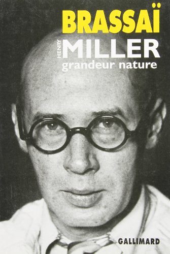 couverture de : Henry Miller, grandeur nature