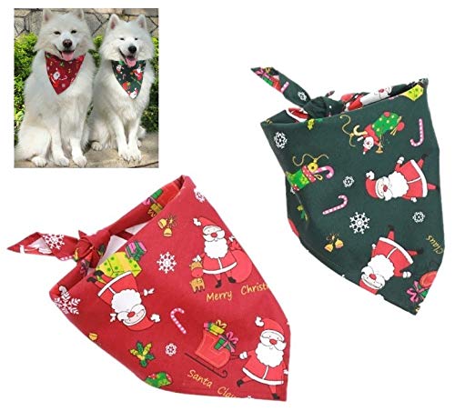 Dog christmas neckerchief Clearance