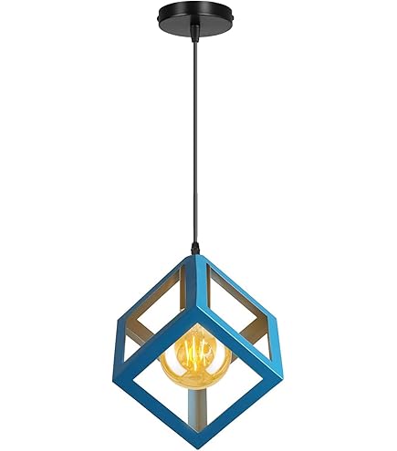 Lampada A Sospensione Industriale Retro Vintage E27 Illuminazione A Soffitto Lampadario Edison Base Paralume In Metallo Lampada Da Interno Per Cucina