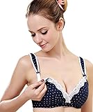 KUCI® Damen Unterwäsche Mutterschaft Krankenpflege Underwire Still-BHs