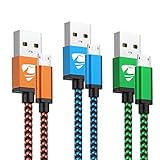 【Lo que Obtendrá】- 3 * 1M Yosou Cable USB Micro USB, 18 meses de garantía y soporte amigable por correo electrónico.