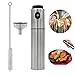 Produktbild Edelstahl Olivenöl Spray und Kochen Balsamico Essig Öl Sprüher Grillen Öl Flasche für Kochen Salat Brot Backen Barbecue Injector, darunter 1 Extra Mini Trichter