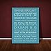 Feel Good Art Gallery Wrapped Box Canvas with Solid Front Panel (30 x 20 x 4 cm, Small, Teal, Dream Big from the Inspiration Collection)