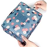 Portable Travel Makeup Storage Bag Organizer Toiletry Kit Mesh Pocket Pouch Waterproof Oxford Wash Bag Cosmetic Multi Layer B