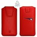 Produktbild Gorilla Tech Horizontal Laschen mit doppelter Gürtelschlaufe und Clip und starker Magnetverschluss rot HTC Desire 10 Lifestyle / Pro