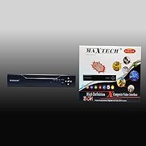 DVR AHD 8 Canali Maxtech - Videoregistratore Ibrido Full HD 1280x720p Con Cloud