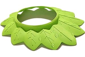 Knowooh Shampoo Schutz Duschhaube Kinder Badekappe 100% Wasserdicht Weiche Silikonhaut Augenschutz und Ohrenschutz Haarwaschhilfe Kinder Duschkappe