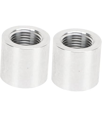 Schweißfitting Stopfen 1/2 NPT – Aluminium, Rohrgewinde, Silber, Für Wasser, Luft, Öl & Gas