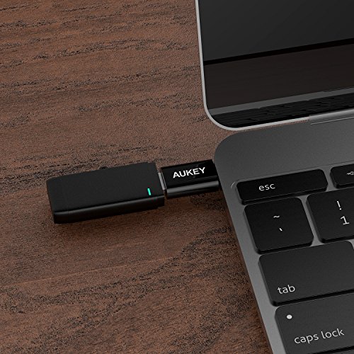 AUKEY USB C Adapter auf Micro USB [ 3 Stücke ] für USB Type C Geräte für Samsung Galaxy S8 / S8+， OnePlus 2 / 3 ， Lumia 950 / 950XL , Huawei P9 ， MacBook Pro 2016 ，usw. - 3