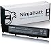 Produktbild NinjaBatt Laptop-Akku für Dell 7FJ92 Vostro 3400 3500 3700 312-0998 312-0997 0TXWRR 04D3C 0TY3P4 4JK6R Y5XF9 CYDWV - Hohe Leistung [6 Zellens/4400mAh/49Wh]