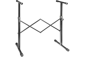 ADAM HALL AH Stands SKS05 Universal Stand for Keyboard, Mixer and Stage Equipment, Black