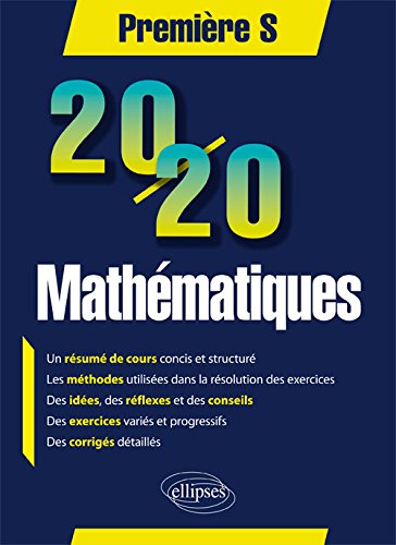 20/20 en Mathematiques Premiere S 20/20 en Mathematiques Premiere S