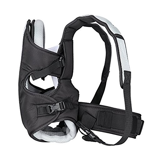 Babytrage, MixMart 3-in-1 Baby und Kindertrage Bauch-, Rücken- und Hüfttrage (3.5-12 KG, 3-16 Monate) - 2