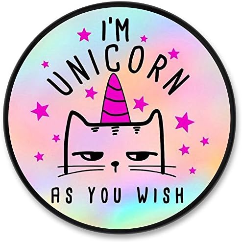 4u4metoo Phone Stand Grip, Customized Unicorn Quotes Expanding Phone Holder for iPhone X/iPhone 8/iPhone 8 Plus/Samsung Galaxy Note 8.etc