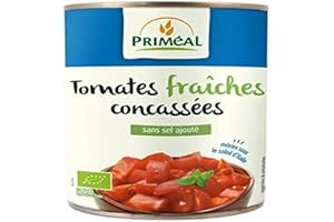 PRIMEAL Priméal Tomates Fraîches Concassées 400 g