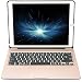 Produktbild OBOR iPad Pro 12,9 Zoll Keyboard Case - Aluminium Legierung Flip Smart Base Schutzhülle Abdeckung mit 7 Farben Hintergrundbeleuchtung Wireless Bluetooth Tastatur für iPad Pro 12,9'' (Golden)