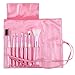 Produktbild Zhhlaixing 7Pcs Professional Face Powder Cosmetic Makeup Brushes + PU Leather Carry Bag Pink