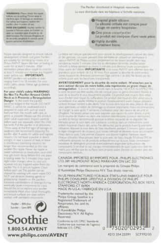 AVENT – Soothie – Schnuller aus Amerika – ab 3 Monate (3m+) – 2er Pack – Grün - 2