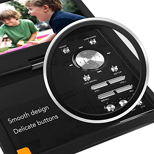 apeman-105-Portable-Mobile-Mini-Car-CD-DVD-Player-for-kids-and-Travailing-with-Remote-Control-Swivel-Screen-Rechargeable-Battery-USB-SD-Card-Reader