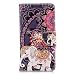 Produktbild Chreey Nokia 2.1 Hülle, Leder Handyhülle Flip Case Bunt Niedlich Muster Handy Schutzhülle mit Brieftasche Kartenfach Magnetverschluss [Kleine Blume Elefant]